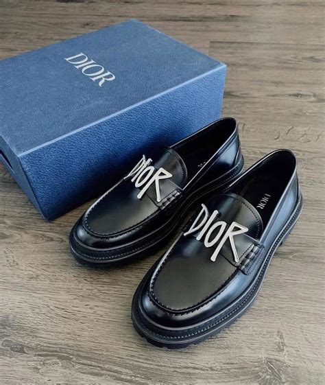 dior mens loafer|dior stussy loafers.